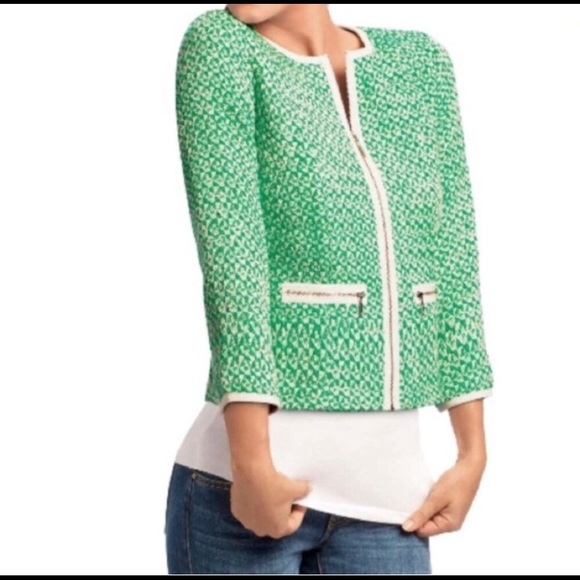 CAbi Clover Tweed Cropped Jacket - Picture 4 of 5